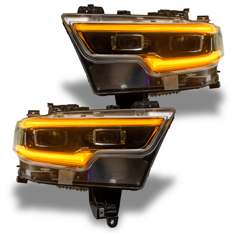 Oracle 19-21 RAM 1500 Projector LED Headlight DRL Kit - RGBW+A w/ BC1 Controller SEE WARRANTY-Headlights-Deviate Dezigns (DV8DZ9)