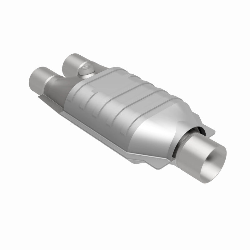 MagnaFlow Conv Univ 2/2.5 D/S Single O2 FED-Catalytic Converter Universal-Deviate Dezigns (DV8DZ9)