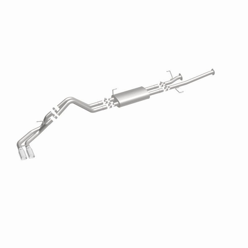 MagnaFlow 14 Toyota Tundra V8 4.6L/5.7L Stainless C/b Exhaust Dual same side pass. rear tire-Catback-Deviate Dezigns (DV8DZ9)