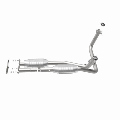 MagnaFlow Conv DF GM Truck/Suv Dual Outlet 96-Catalytic Converter Direct Fit-Deviate Dezigns (DV8DZ9)