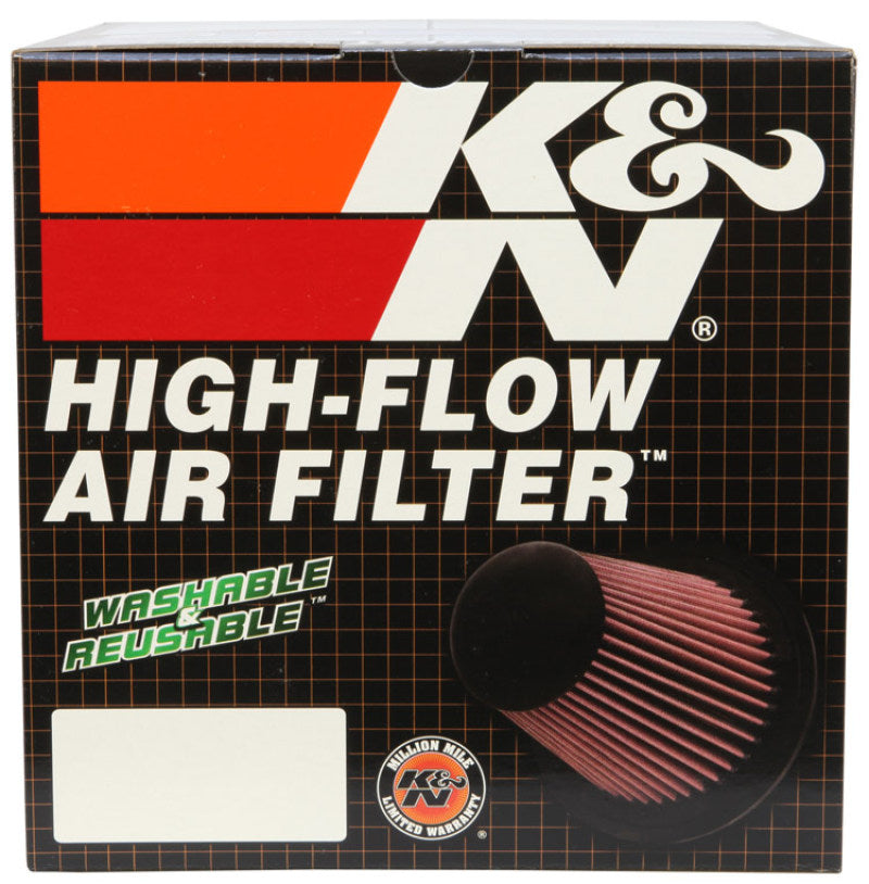 K&N Filter Universal Air Filter Carbon Fiber Top With 6in Flange x 7.5in Base x 6in H-Air Filters - Universal Fit-Deviate Dezigns (DV8DZ9)