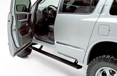 AMP Research 2004-2015 Nissan Titan Crew/King Cabs PowerStep - Black-Running Boards-Deviate Dezigns (DV8DZ9)