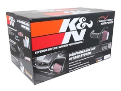 K&N 09-10 Dodge Ram 1500 PickUp V8-5.7L Aircharger Performance Intake-Cold Air Intakes-Deviate Dezigns (DV8DZ9)