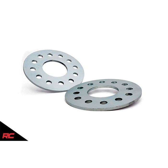 Rough Country - .25" 1/4" Wheel Spacers 6x5.5 / 6x135 Chevy GM Ford Ram Truck-Deviate Dezigns (DV8DZ9)