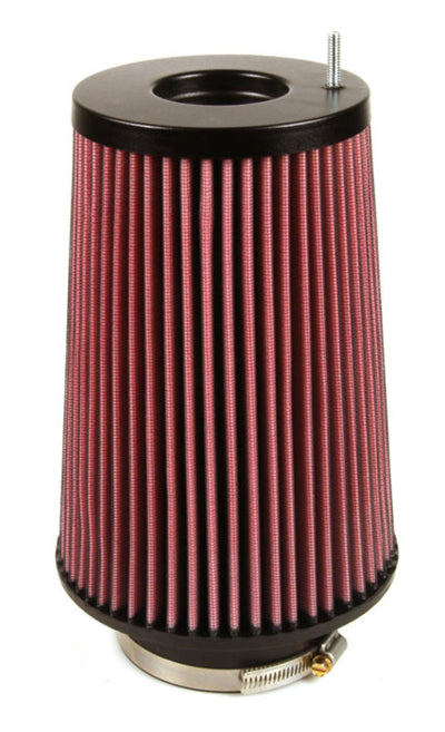 K&N Universal Filter Round Tapered 4in FlangeID / 6.625in Base OD / 5.25in Top OD / 9.5in Height-Air Filters - Universal Fit-Deviate Dezigns (DV8DZ9)