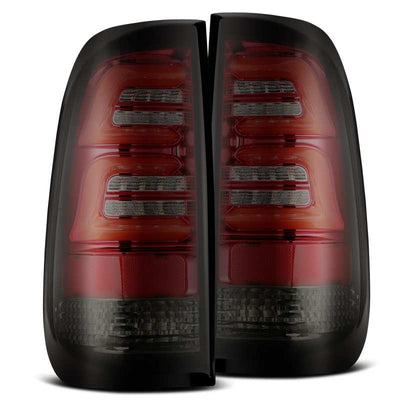 AlphaRex 97-03 Ford F-150 (Excl 4 Door SuperCrew Cab) PRO-Series LED Tail Lights Red Smoke-Tail Lights-Deviate Dezigns (DV8DZ9)