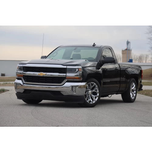 Ridetech - 2014-2018 Silverado / Sierra 1500 2WD/4WD (with OE Stamped Steel or Aluminum Arms) - Performance Lowering System-Lowering Kits-Deviate Dezigns (DV8DZ9)