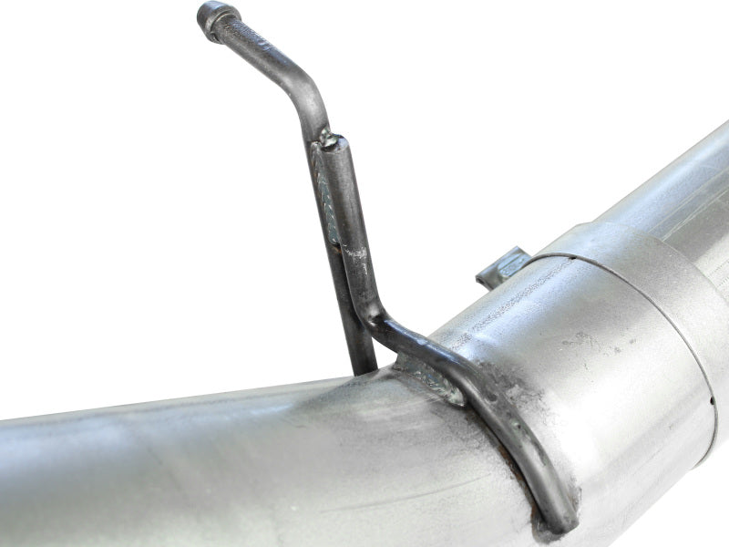 aFe ATLAS 5in Alum Steel DPF-Back Exhaust System 2007-10 GM Diesel Trucks V8-6.6L (td)-DPF Back-Deviate Dezigns (DV8DZ9)