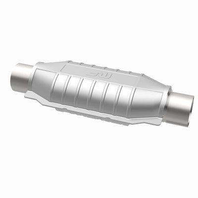 MagnaFlow Conv Univ 2.25 FED-Catalytic Converter Universal-Deviate Dezigns (DV8DZ9)