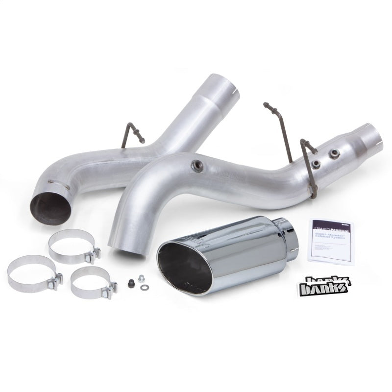 Banks Power 17-19 Chevy Duramax L5P 2500/3500 Monster Exhaust System-Catback-Deviate Dezigns (DV8DZ9)