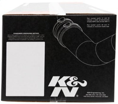 K&N 02-07 Dodge Ram V8-4.7L Performance Intake Kit-Cold Air Intakes-Deviate Dezigns (DV8DZ9)