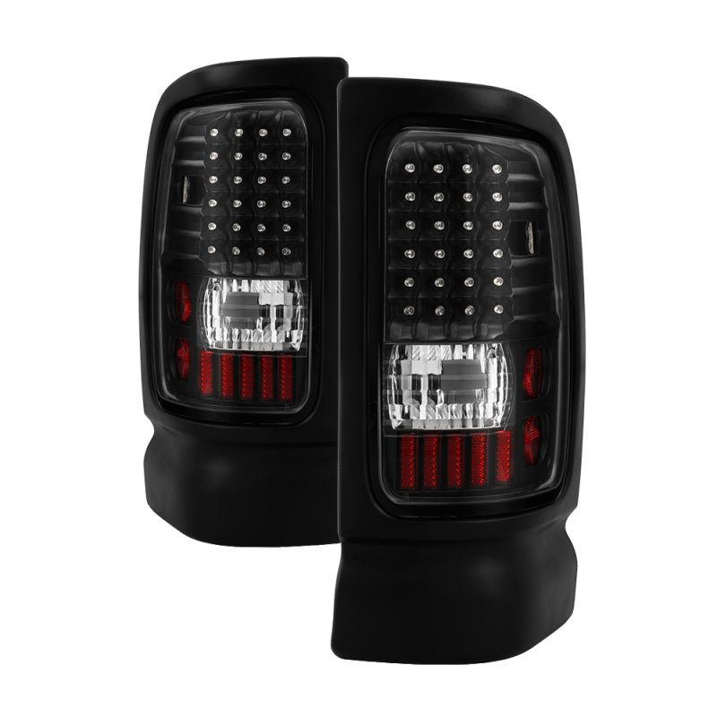 Xtune Dodge Ram 1500 94-01 / Ram 2500/3500 94-02 LED Tail Lights Black ALT-ON-DRAM94-LED-BK-Tail Lights-Deviate Dezigns (DV8DZ9)