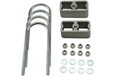 Belltech LOWERING BLOCK KIT 2inch WITH 2 DEGREE ANGLE-Lowering Kits-Deviate Dezigns (DV8DZ9)