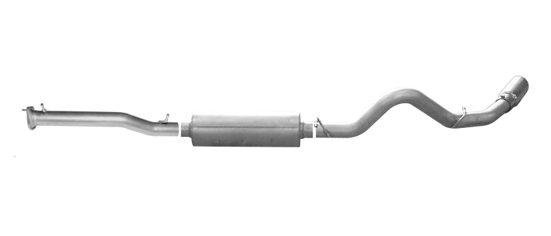 Gibson 11-19 Chevrolet Silverado 2500 HD LT 6.0L 3.5in Cat-Back Single Exhaust - Aluminized-Catback-Deviate Dezigns (DV8DZ9)