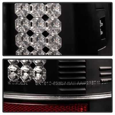 Spyder Ford Super Duty 08-15 LED Tail Lights Black ALT-YD-FS07-LED-BK-Tail Lights-Deviate Dezigns (DV8DZ9)