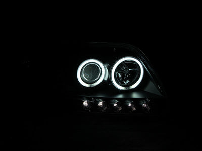 ANZO 1997-2003 Ford F-150 Projector Headlights w/ Halo Black (CCFL)-Headlights-Deviate Dezigns (DV8DZ9)