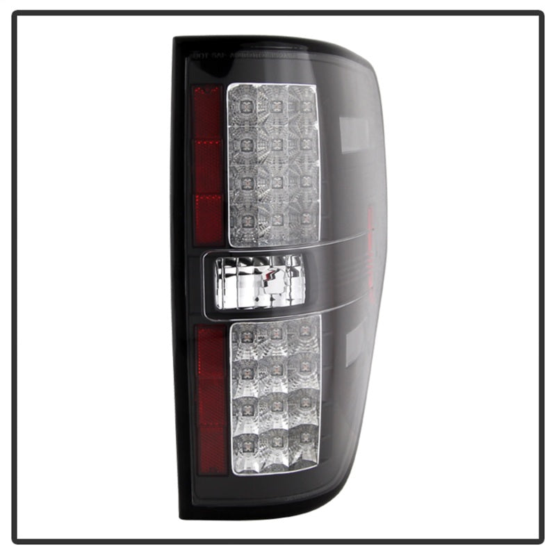 Spyder Ford F150 09-14 LED Tail Lights Black ALT-YD-FF15009-LED-BK-Tail Lights-Deviate Dezigns (DV8DZ9)