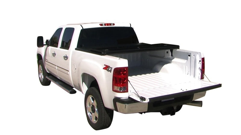 Tonno Pro 04-15 Nissan Titan 5.5ft (Incl 42-498 Utility Track Kit) Hard Fold Tonneau Cover-Tonneau Covers - Hard Fold-Deviate Dezigns (DV8DZ9)