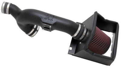 K&N 11-14 Ford F-150 3.5L V6 Performance Intake Kit-Cold Air Intakes-Deviate Dezigns (DV8DZ9)