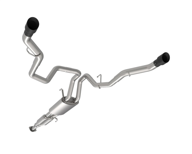 Kooks 15-20 Ford F150 2.7/3.5/5.0L 3in Dual Cat-Back Rear Exit Exhaust w/BlackTips-Catback-Deviate Dezigns (DV8DZ9)