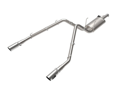 aFe 09-18 Ram 1500 V8 5.7L Hemi Gemini XV 3in 304 SS Cat-Back Exhaust w/ Polished Tips-Catback-Deviate Dezigns (DV8DZ9)