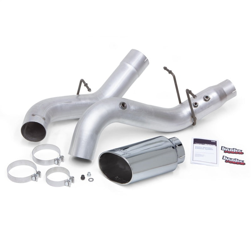 Banks Power 17-19 Chevy Duramax L5P 2500/3500 Monster Exhaust System-Catback-Deviate Dezigns (DV8DZ9)