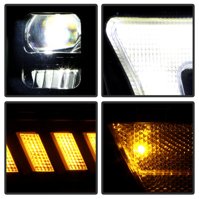 Spyder 19-22 Dodge Ram 2500/3500 (Halogen Model Only) Proj. Headlights (PRO-YD-DR19HDHALAP-SEQ-BK)-Headlights-Deviate Dezigns (DV8DZ9)