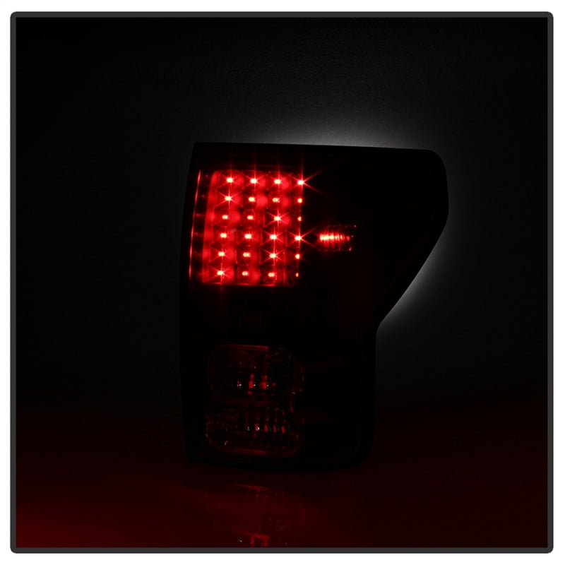 Xtune Toyota Tundra 07-13 LED Tail Lights Black ALT-ON-TTU07-LED-BK-Tail Lights-Deviate Dezigns (DV8DZ9)