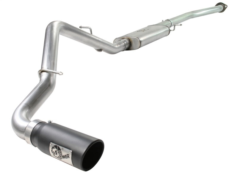 aFe MACHForce Exhausts Cat-Back Black Tips 99-03 GM Gas Trucks 1500 V6-4.3L/V8-4.8/5.3L-Catback-Deviate Dezigns (DV8DZ9)