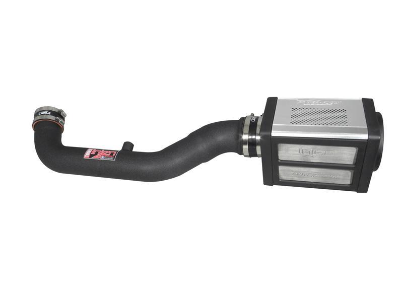 Injen 05-19 Nissan Frontier 4.L V6 w/ Power Box Wrinkle Black Power-Flow Air Intake Syst-Cold Air Intakes-Deviate Dezigns (DV8DZ9)