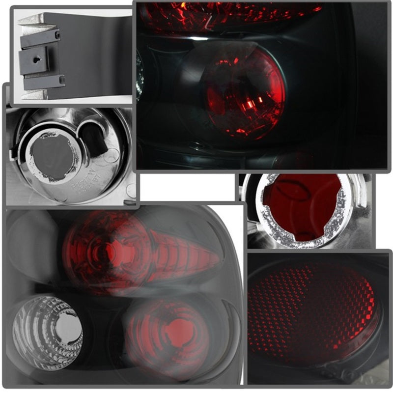 Spyder Chevy Silverado Stepside 99-04 Euro Style Tail Lights Black Smoke ALT-YD-CS99STS-BSM-Tail Lights-Deviate Dezigns (DV8DZ9)