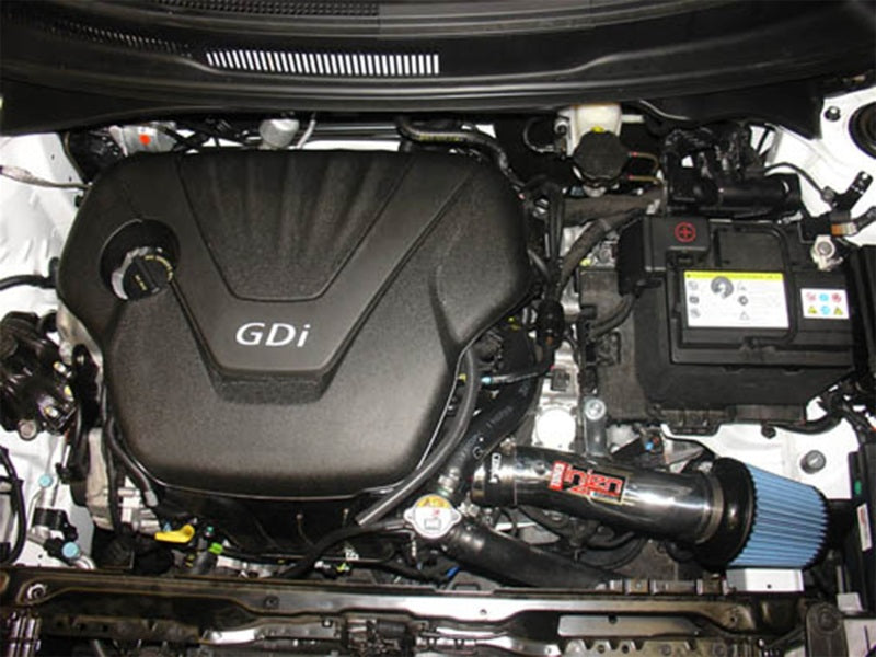 Injen 12 Hyundai Veloster 1.6L 4cyl Polished Short Ram Intake-Cold Air Intakes-Deviate Dezigns (DV8DZ9)