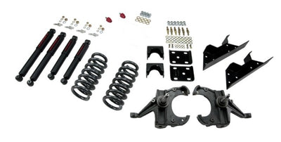 Belltech LOWERING KIT WITH ND2 SHOCKS-Lowering Kits-Deviate Dezigns (DV8DZ9)