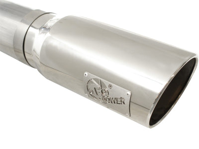 aFe MACHForce XP Exhaust 5in DPF-Polished, GM Diesel Trucks 07.5-10 V8-6.6L 9(td) LMM-DPF Back-Deviate Dezigns (DV8DZ9)