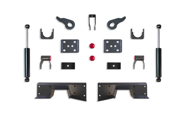 Maxtrac - 1999-2006 Silverado/Sierra 1500 4WD 5" Lowering Kit-Lowering Kits-Deviate Dezigns (DV8DZ9)