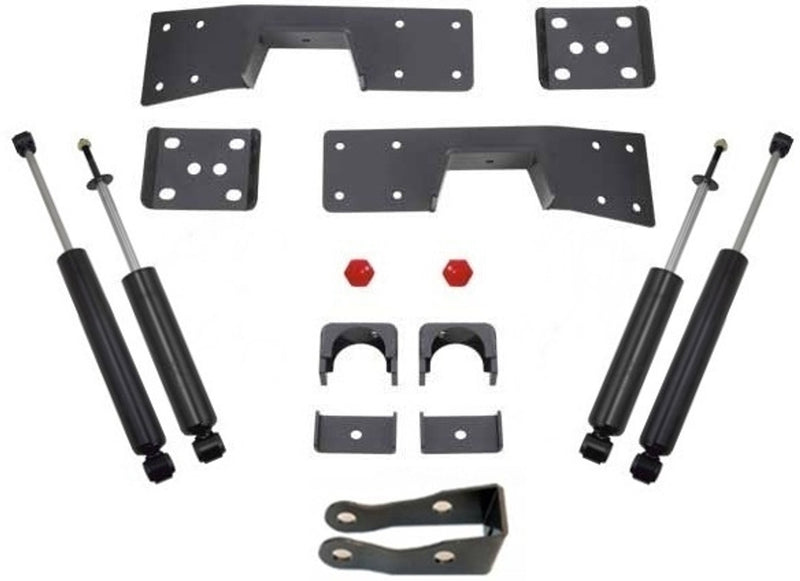 Maxtrac - 1999-2006 Silverado/Sierra 1500 4WD 6" Lowering Kit w/ Front and Rear MaxTrac Shocks-Lowering Kits-Deviate Dezigns (DV8DZ9)