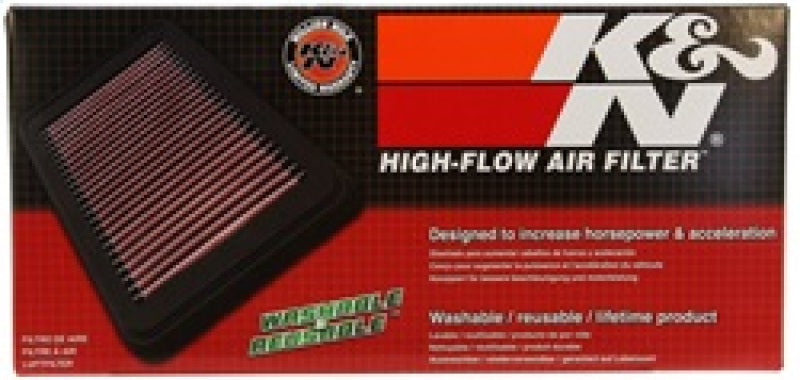 K&N 97-10 Dodge Dakota / 98-03 Durango / 06-09 Mitsubishi Raider Drop In Air Filter-Air Filters - Drop In-Deviate Dezigns (DV8DZ9)