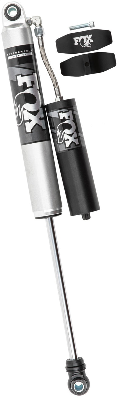 Fox 20+ GM 2500/3500 HD 2.0 Performance Series Smooth Body Reservoir Rear Shock 0-1in Lift-Shocks and Struts-Deviate Dezigns (DV8DZ9)
