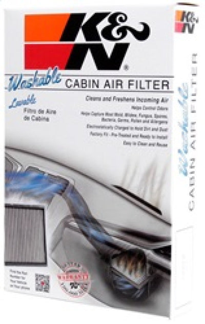 K&N 04-15 Nissan Titan 5.6L V8 F/I Cabin Air Filter-Cabin Air Filters-Deviate Dezigns (DV8DZ9)