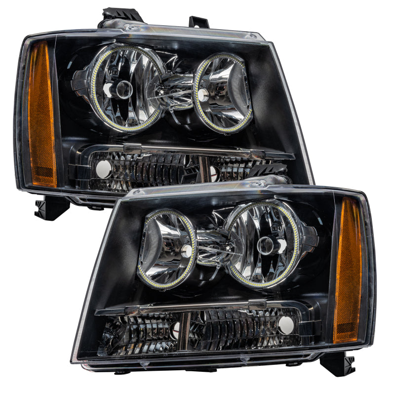 Oracle 07-13 Chevrolet Avalanche Pre-Assembed SMD Headlights - White SEE WARRANTY-Headlights-Deviate Dezigns (DV8DZ9)