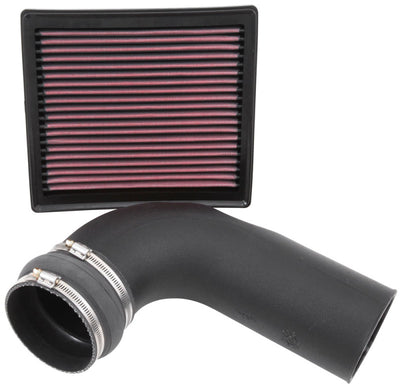 K&N 13-15 RAM 2500/3500 L6-6.7L DSL Performance Intake Kit-Cold Air Intakes-Deviate Dezigns (DV8DZ9)