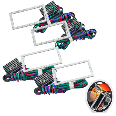 Oracle Ford F-150 15-17 Projector Headlight Halo Kit - ColorSHIFT SEE WARRANTY-Headlights-Deviate Dezigns (DV8DZ9)