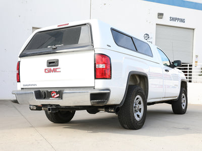 aFe Gemini XV 3in 304 SS Cat-Back Exhaust 09-18 GM Trucks V6-4.3/V8-4.8/5.3L w/ Black Tips-Catback-Deviate Dezigns (DV8DZ9)