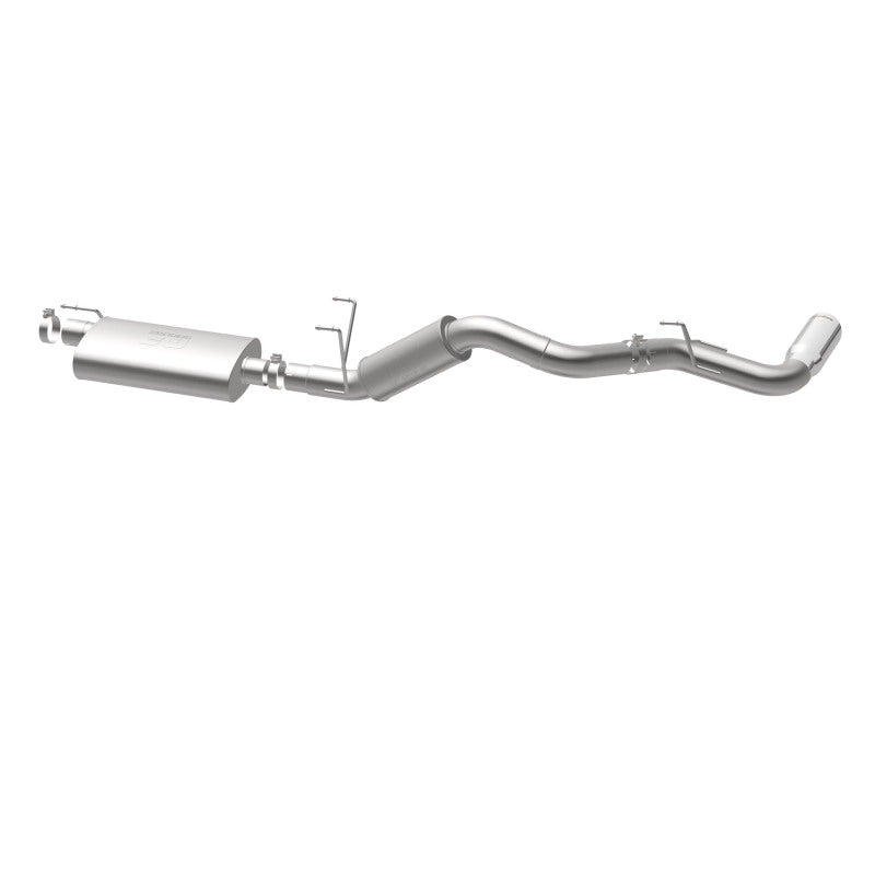 MagnaFlow Cat-Back, SS, 4in, Single Pass Side Rear Exit 5in Tip 14-15 Ram 2500 6.4L V8 CC LB/MC SB-Catback-Deviate Dezigns (DV8DZ9)