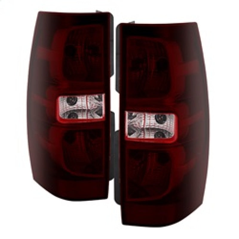 Xtune Chevy Suburban 07-13 OEM Style Tail Lights Red Smoked ALT-JH-CSUB07-OE-RSM-Tail Lights-Deviate Dezigns (DV8DZ9)