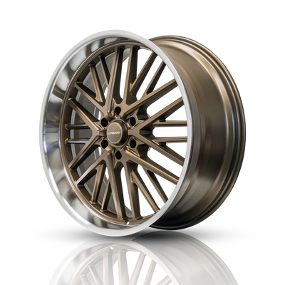 Corsart - Kingpin 6 / 24x10 / 6x135 / ET25 - Matte Bronze With Diamond Cut Lip-Wheels-Deviate Dezigns (DV8DZ9)