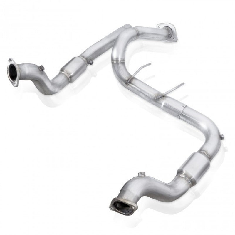 Stainless Works 2017 F-150 Raptor 3.5L 3in Downpipe High-Flow Cats Factory Connection-Downpipes-Deviate Dezigns (DV8DZ9)