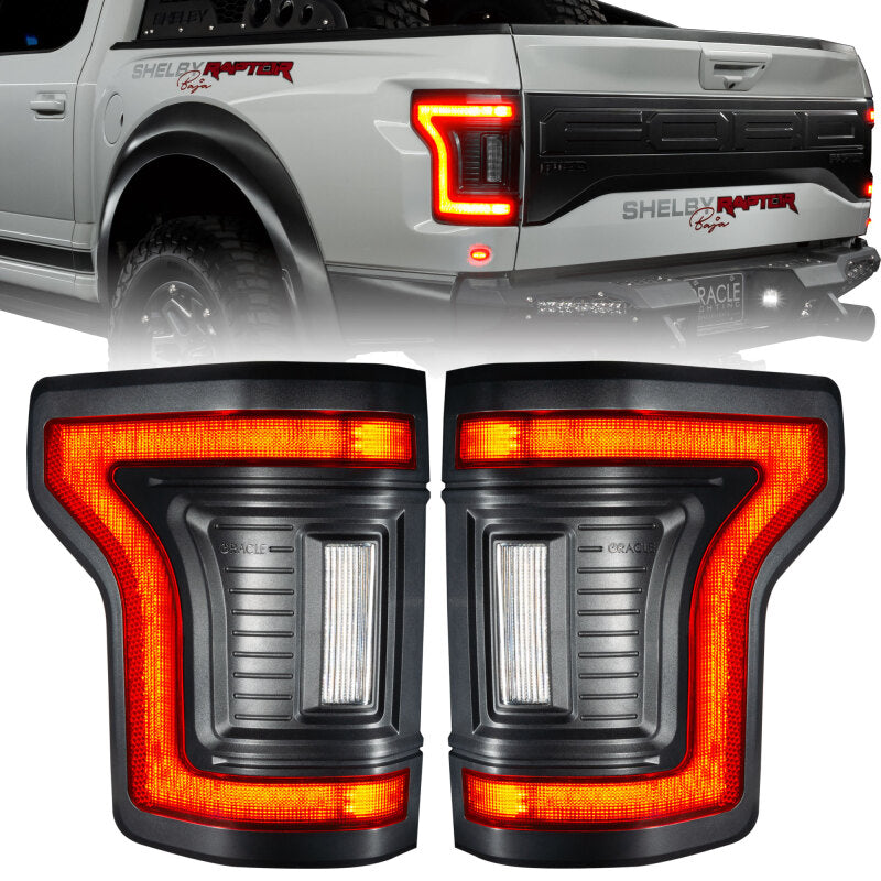 Oracle Lighting 15-20 Ford F-150 Reverse LED Modules Flush Tail Light - Tinted SEE WARRANTY-Tail Lights-Deviate Dezigns (DV8DZ9)