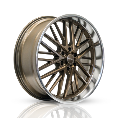 Corsart - Kingpin 6 / 24x9 / 6x139.7 / ET24 - Matte Bronze With Diamond Cut Lip-Wheels-Deviate Dezigns (DV8DZ9)