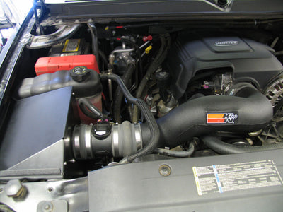 K&N 07 Chevy/GMC/Cadillac V8-4.8/5.3/6.0/6.2L Performance Intake Kit-Cold Air Intakes-Deviate Dezigns (DV8DZ9)